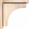 Ekena Millwork Huntington Smooth Corbel w/Backplate, Douglas Fir, 7 1/2"W x 12"D x 12"H COR08X12X12HUN01SDF - alternate 2